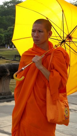 Monk in Cambodia