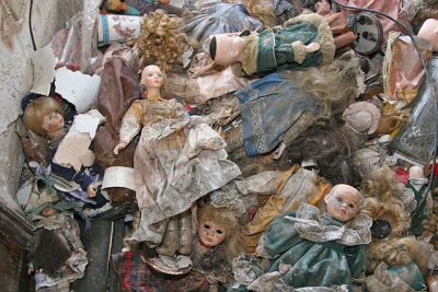 Dolls On Floor